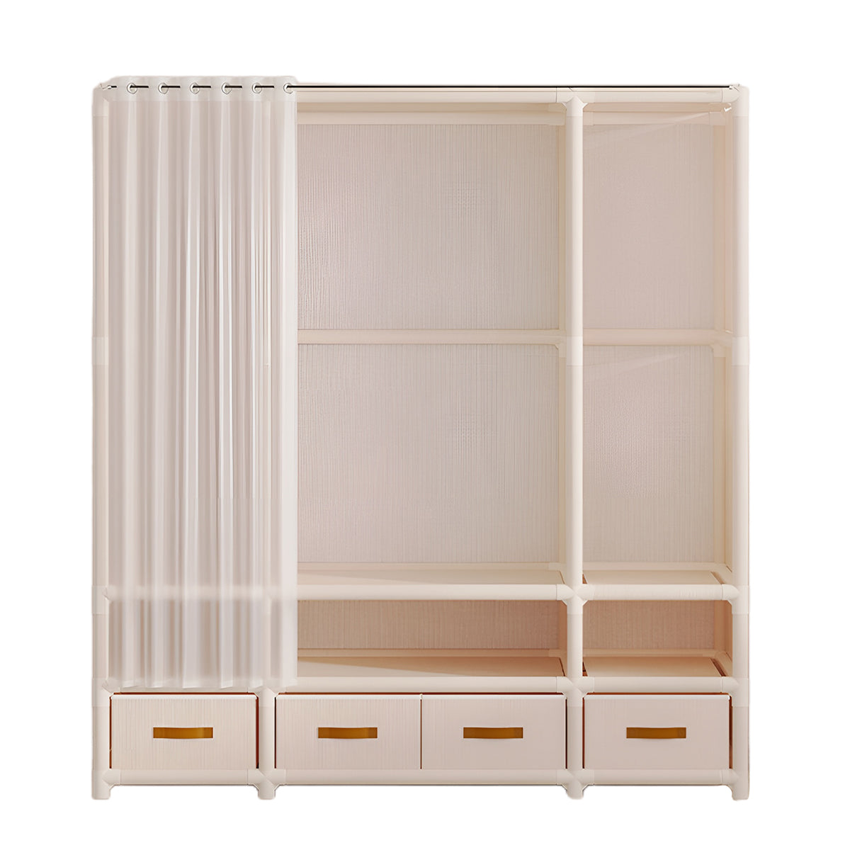 Multi-Function Clothes Storage Rack for Home Bedroom Space Saving Durable-9