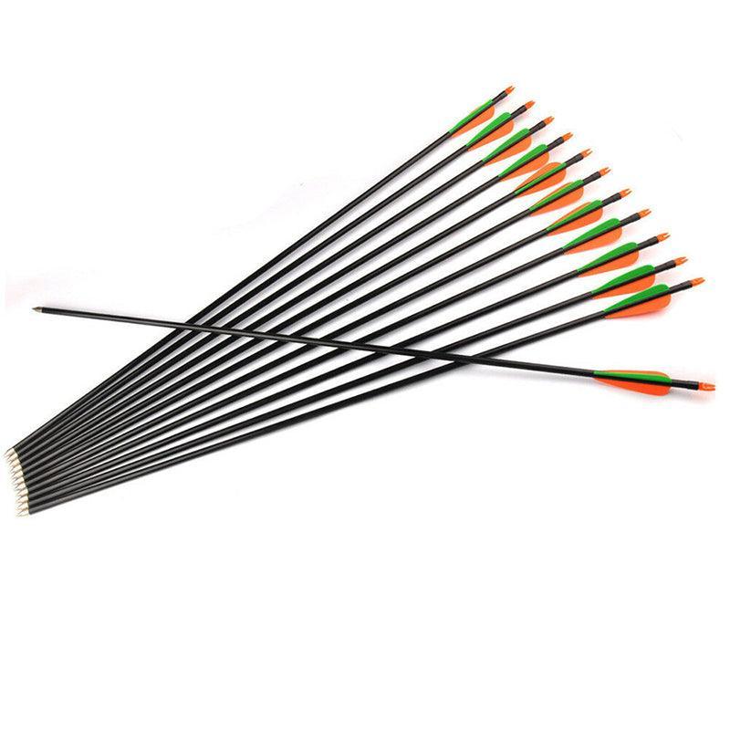 10X/20X/50X 32" Fiberglass Arrows for Archery Hunting Compound Bows