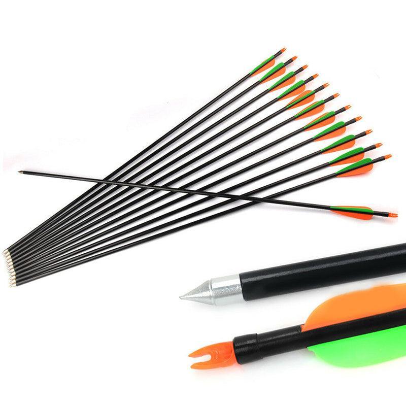 10X/20X/50X 32" Fiberglass Arrows for Archery Hunting Compound Bows