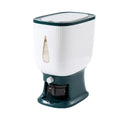10kg Rice Storage Bucket Household Metering Rice Container Large Capacity