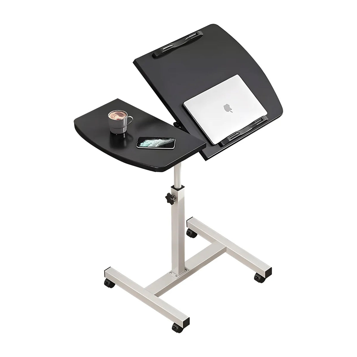 Adjustable Height Bedside Laptop Desk Foldable Moveable for Bed Sofa Table