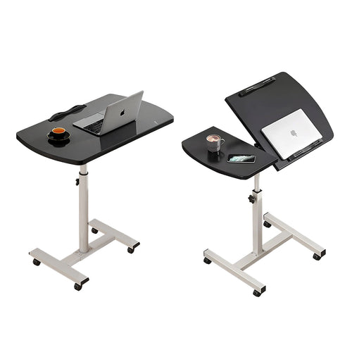 Adjustable Height Bedside Laptop Desk Foldable Moveable for Bed Sofa Table