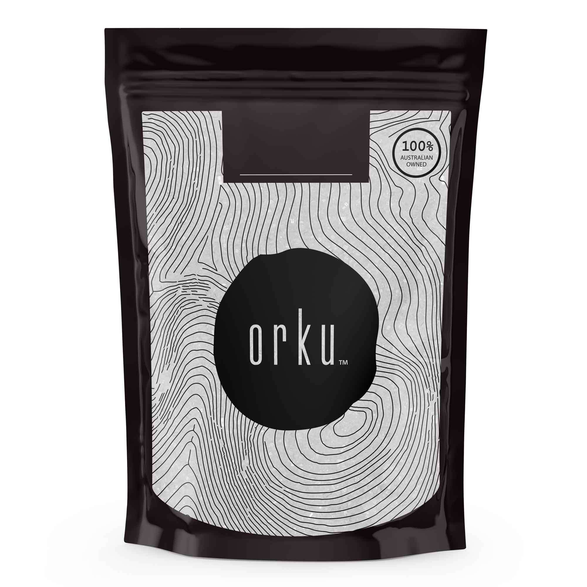 Orku 400g 瀉鹽－硫酸鎂沐浴鹽，適用於肌膚與身體穩定 