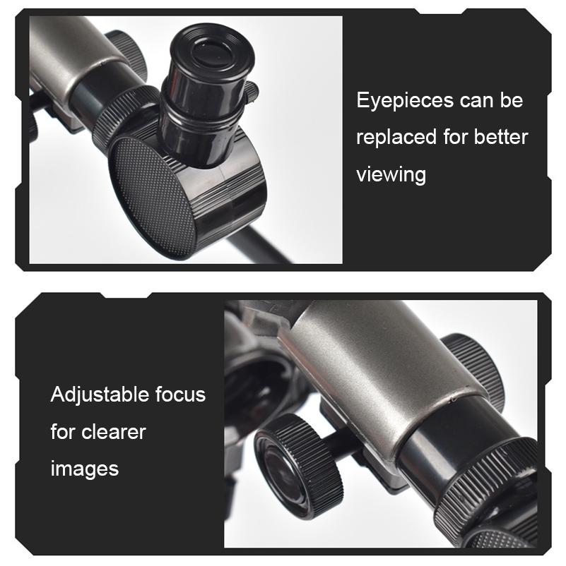 NNEIDS Science And Education Telescope - 20-40X Objective Lens - Ideal For Kids-3