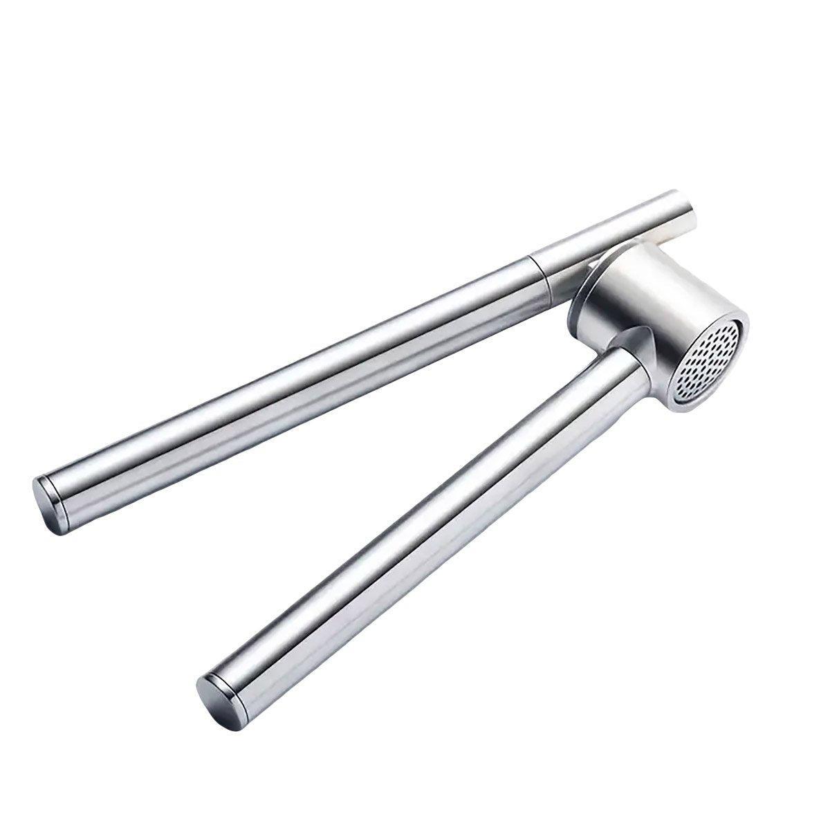 不鏽鋼蒜泥器削皮器鋅合金廚房工具蒜頭壓碎器