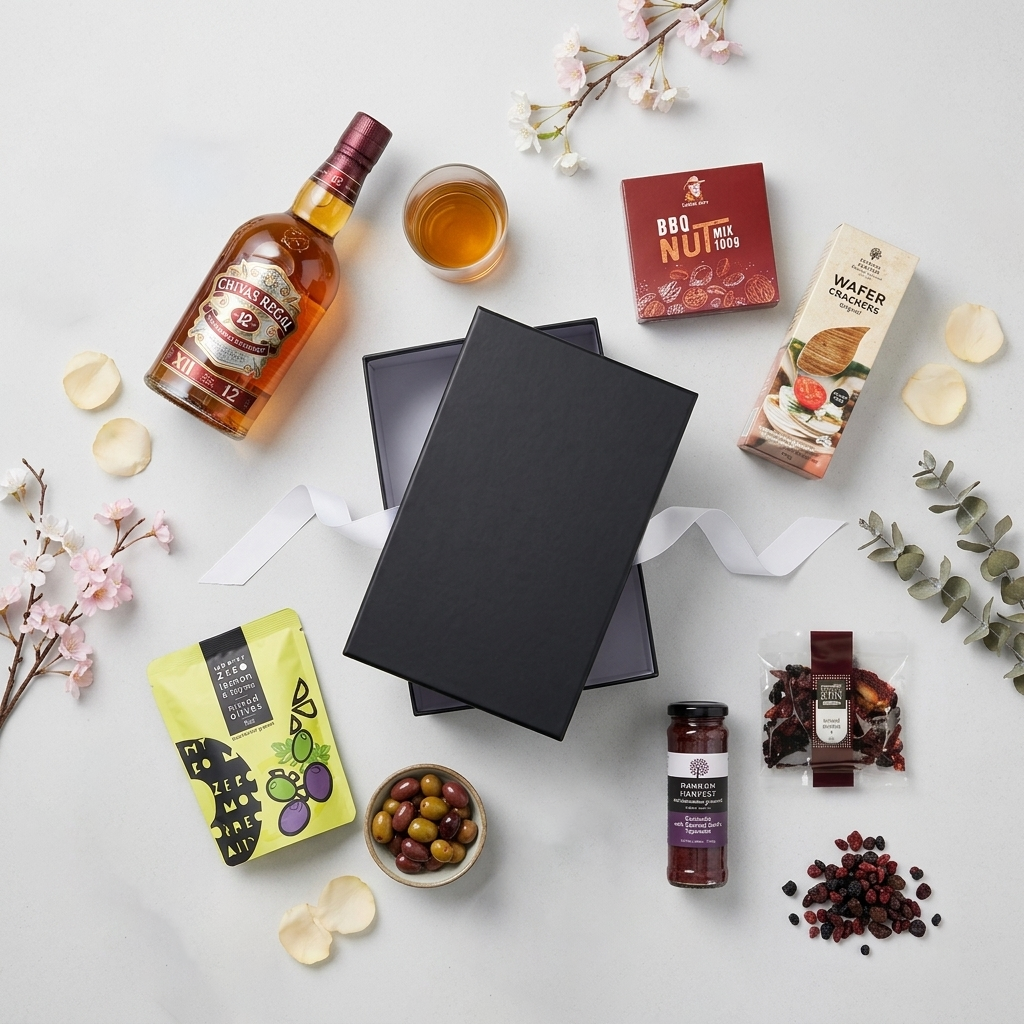 Whisky & Antipasto Gift Hamper