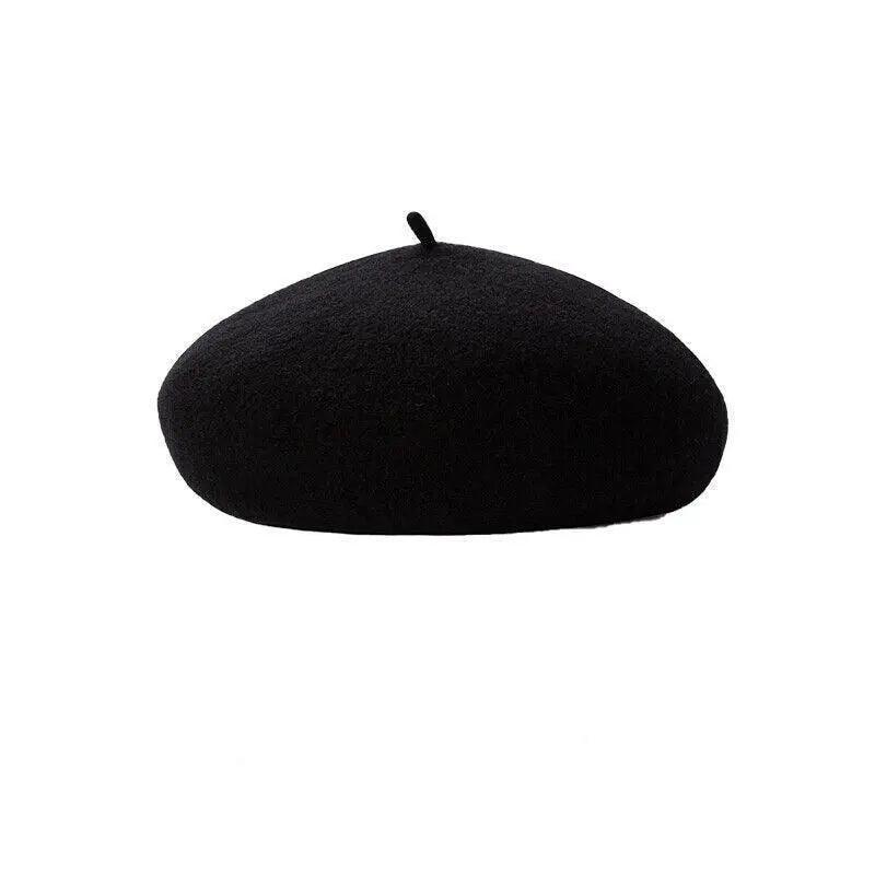 Women Ladies Beanie Wool French Beret Newsboy Hat Cap Winter Warm Hats Girls
