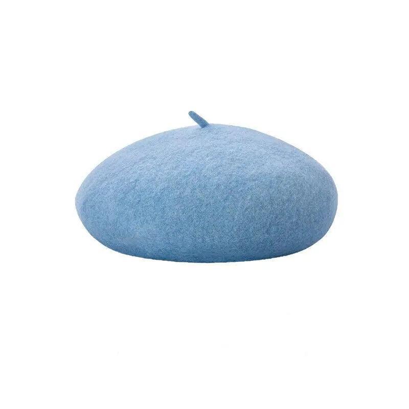 Women Ladies Beanie Wool French Beret Newsboy Hat Cap Winter Warm Hats Girls