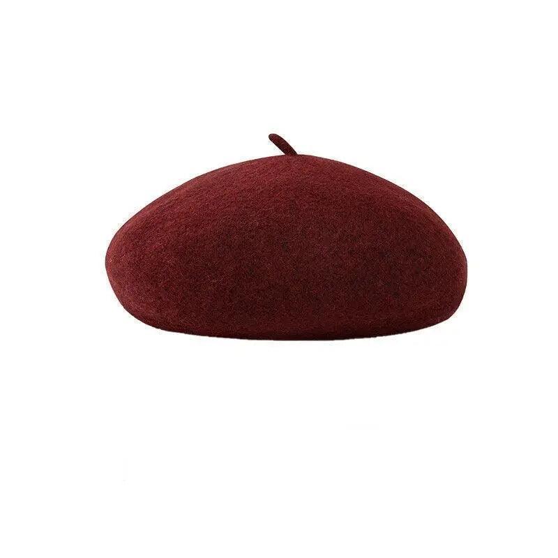 Women Ladies Beanie Wool French Beret Newsboy Hat Cap Winter Warm Hats Girls