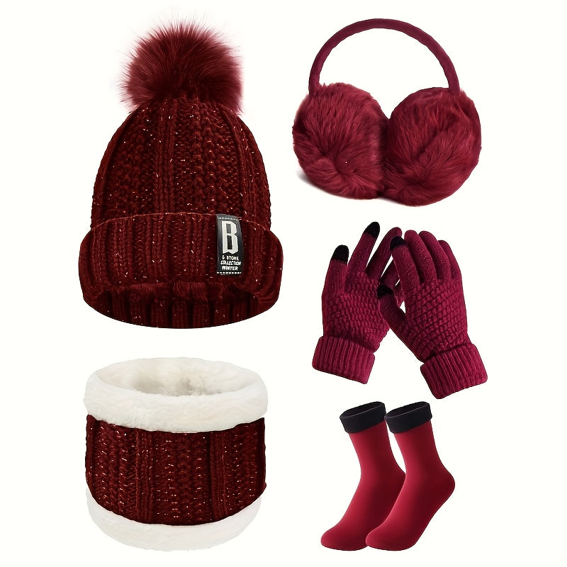NNETM Winter Sports Knit Set Accessories (5-in-1)-0