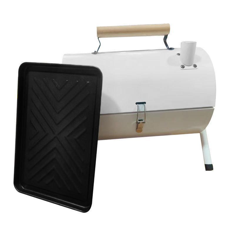 Grillz Charcoal BBQ Portable Grill Camping Barbecue Outdoor Cooking Smoker