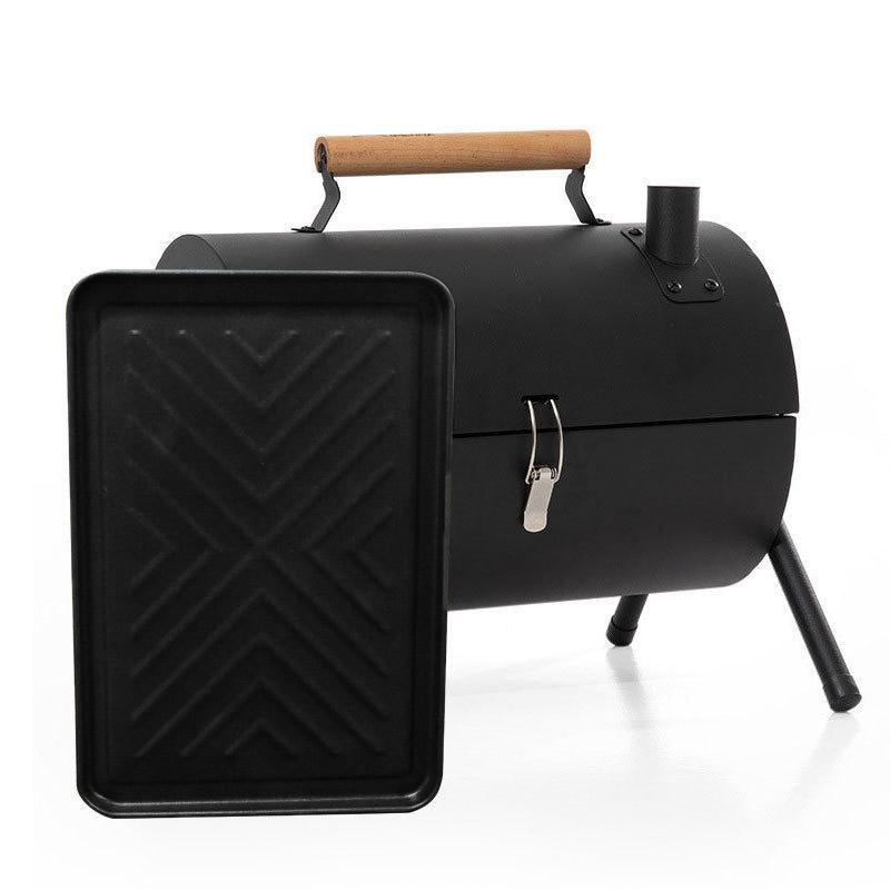 Grillz Charcoal BBQ Portable Grill Camping Barbecue Outdoor Cooking Smoker