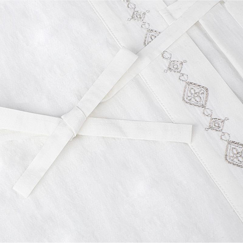 New Chinese Hanfu Horse-faced Skirt Set Daily Embroidered Improved Costume Women