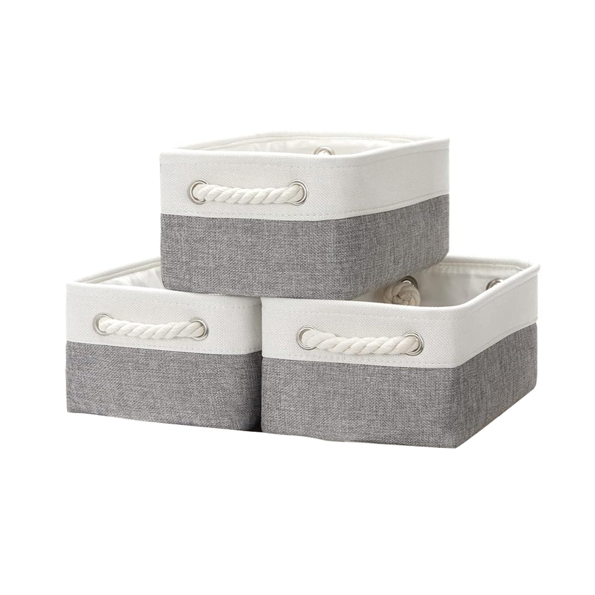 Foldable Handheld Storage Basket for Kitchen Bathroom Bedroom Closet Clothes