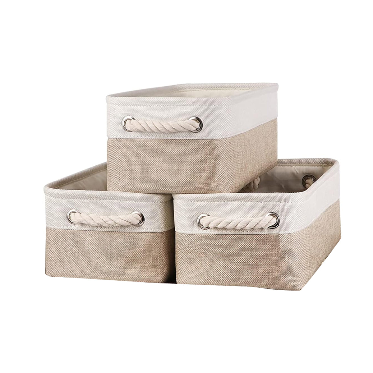 Foldable Handheld Storage Basket for Kitchen Bathroom Bedroom Closet Clothes